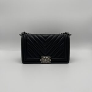 Chanel boybag zwart. Chanel boybag Black.